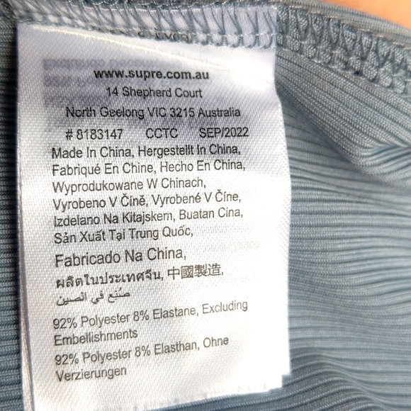 NWT Supre Carson Sleeveless Dress Blue Mist - Picture 6 of 9